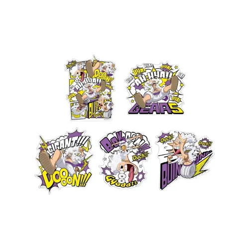 TOEI ANIMATION Ван-Пис Луффи 5-й передачи Американский Комикс Стиль Япония Импортный Набор Мерч по IP