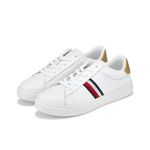 Tommy Hilfiger Скейтборд Кроссовки Низкие Белые YBS Женские