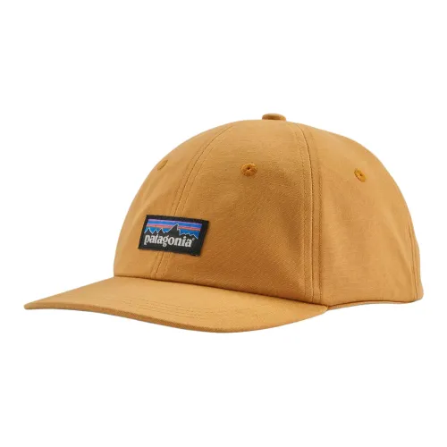 Patagonia Organic Cotton Recycled Fishnet Canvas Caps Unisex Earth Yellow
