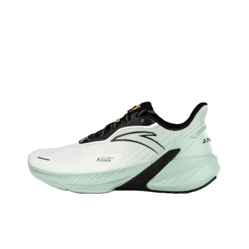 ANTA DuCi4 Slip Устойчивый к истиранию Легкий Низкий Топ Повседневные Беговые кроссовки Мужские Белый Зеленый