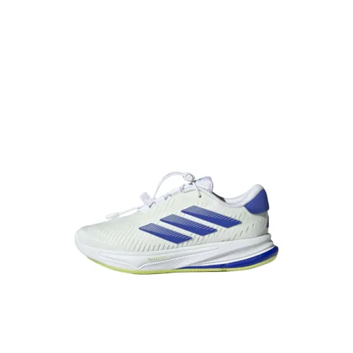 Adidas Supernova Slip-Resistant и Breathable Низкий Топ Детская Беговая Обувь Белый Синий Малыш