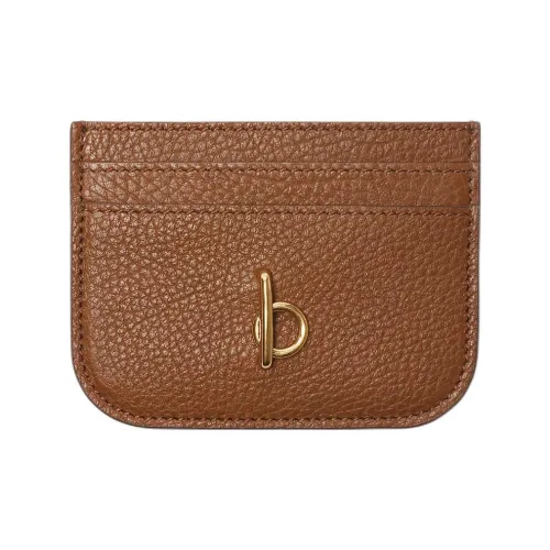 Burberry Футляр Для Карт Rocking Horse 4 Отделения Для Карт Отделение По Центру Вручную Прокрашенные Края