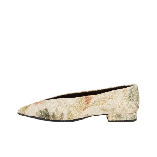 Loro Piana Женские повседневные туфли, бежевые, женские