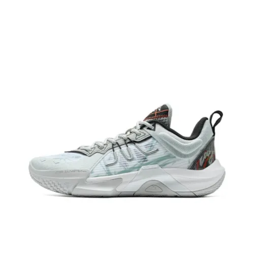 XTEP Баскетбольные кроссовки Low Top Серый Зеленый Мужской