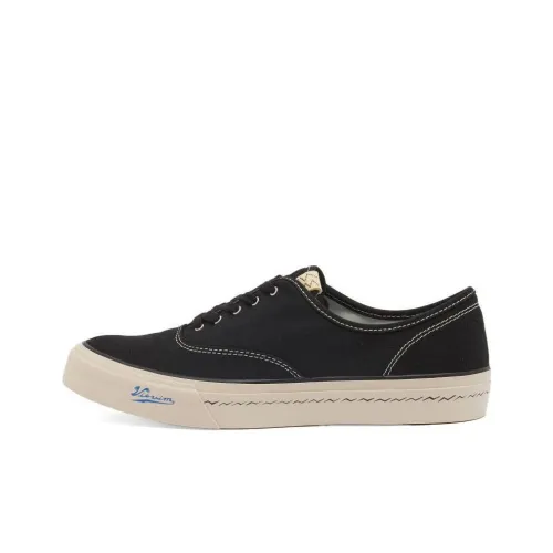 Visvim Low-Top Canvas Shoes Мужские Черные