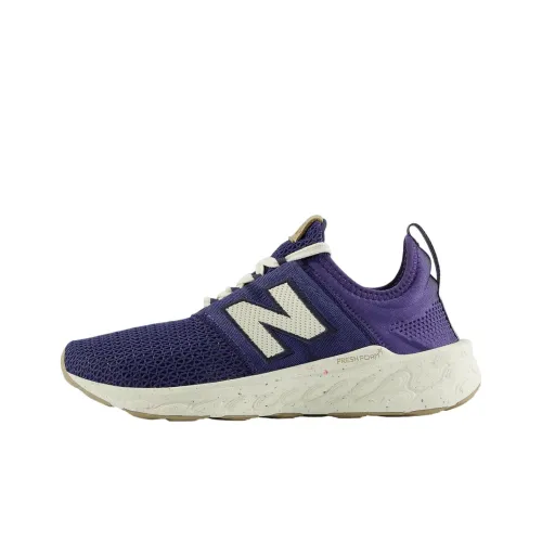 New Balance Fresh Foam X Cruz Artisan v3 Low Топ Повседневные Беговые Кроссовки Женские Фиолетовые