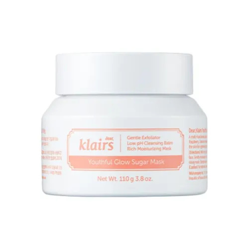 DEAR，KLAIRS Юность Revitalizing Sugar Маски для лица Отшелушивающие Успокаивающие 110г