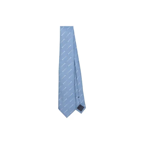 EMPORIO ARMANI Silk Silk Ties Men's Blue