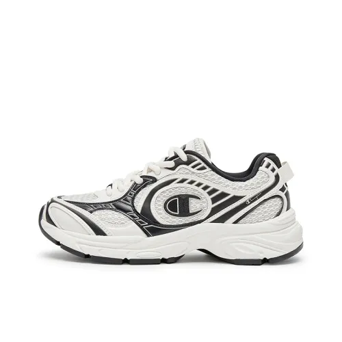 Champion Беговые кроссовки Low Top Молочно-белый/Черный Унисекс