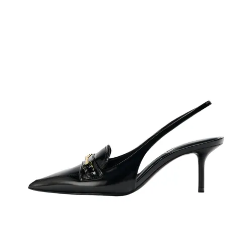 ZARA Высокие каблуки Черные Женские