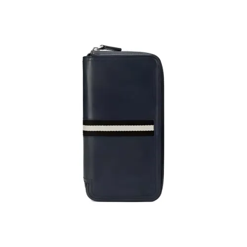 BALLY Кожа Кошелек Мужской Синий