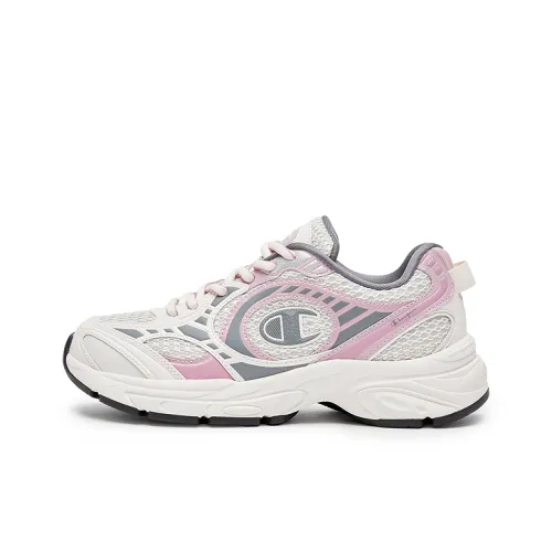 Champion Low Top Беговые кроссовки Унисекс Молочно-белый Розово-фиолетовый