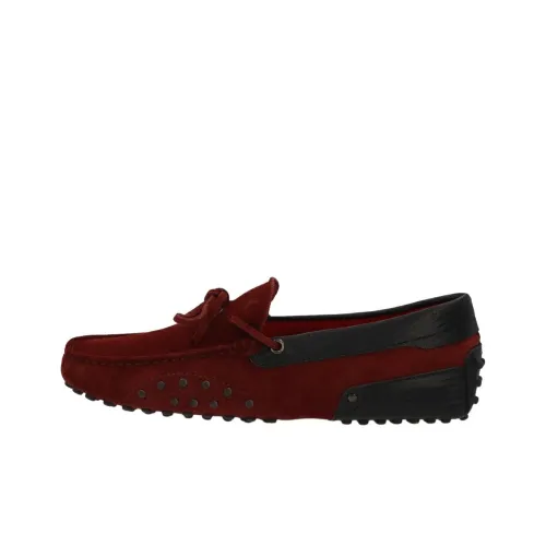 TOD'S Лоферы с резиновым подошвой Мужской Красный