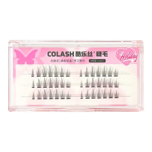 KULESI Одуванчик Искусственные ресницы Одиночный кластер Естественная длина Стиль 3 ряда из 42 кластеров