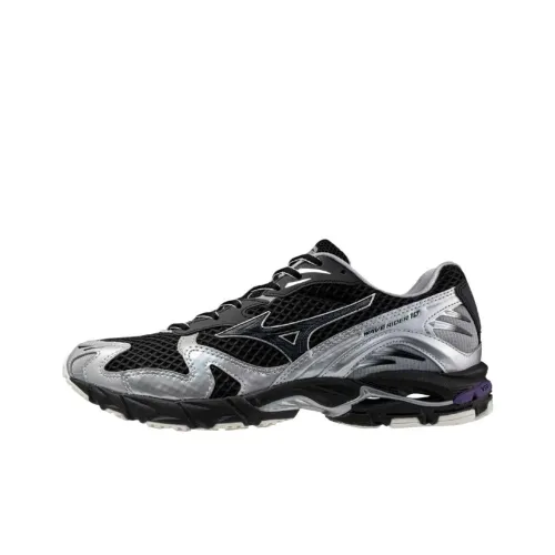 Mizuno Wave Rider 10 Тренировочные Кроссовки Низкие Черные Унисекс