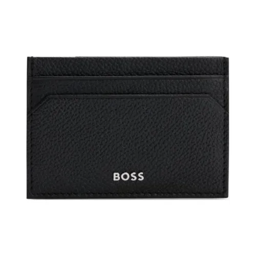 Hugo Boss Картхолдер из искусственной кожи унисекс черный