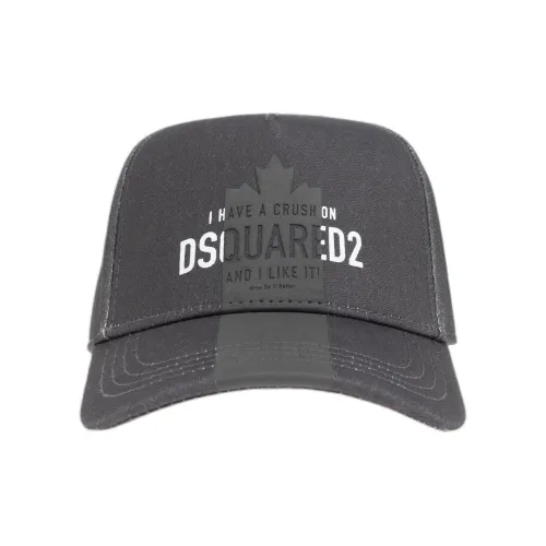 DSQUARED 2 Хлопок Бейсболки Мужские Серые