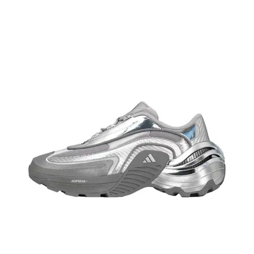 Adidas Wonder Runner Low Топ Беговые кроссовки Унисекс Серый Серебряный