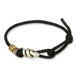 Браслет-шнурок "Soaring Snake" - Элегантный черный