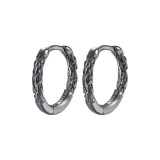 Золотые серьги-кольца, 1 пара