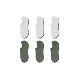 3 Белых + 3 Армейских Зеленых [6 Упаковок]