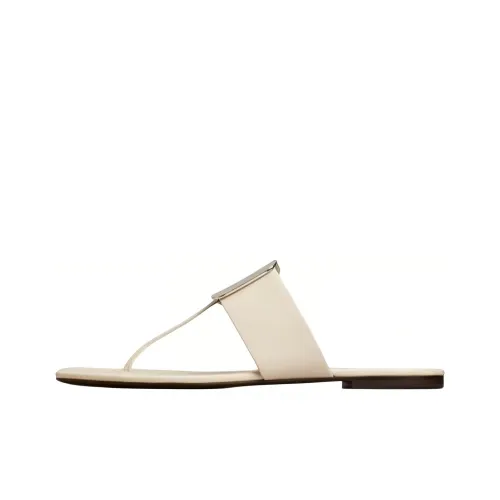 TORY BURCH Шлепанцы Женские Белые