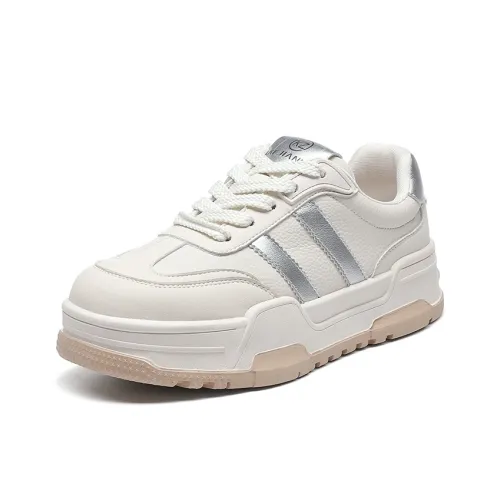 KEJIANNI Slip-resistant Abrasion-resistant Lightweight Low-Top Skateboarding Shoes Women's KEJIANNI Противоскользящие Износостойкие Легкие Низкие Кроссовки для Скейтбординга Женские