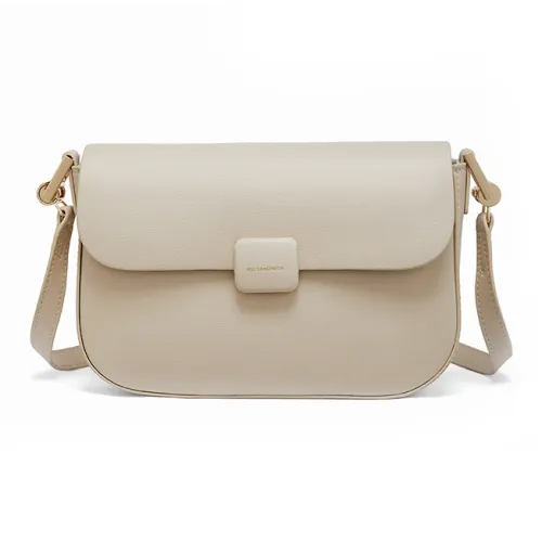 RED DRAGONFLY Сумка из коровьей кожи маленькая квадратная сумка сумка через плечо плечевая сумка женская элегантная белая