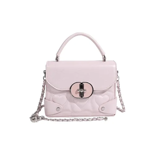 Jade En Plus ПУ (полиуретан) Сумка Стандартная Женская Балет Розовый Джет Черный Мисти Белый