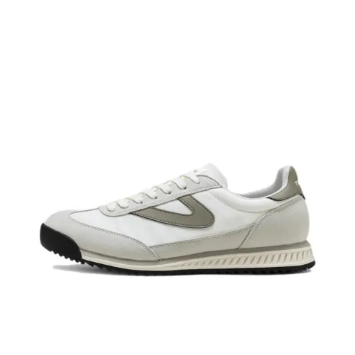 TRETORN RL72 Противоскользящий Низкий Топ Casual Унисекс Белый Оливковый