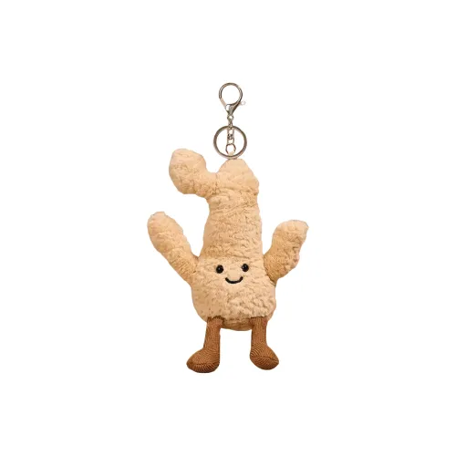 BLUE WHITE CASTLE Искусственный Имбирный Плюшевый Кукла Подвеска 20 см Высота