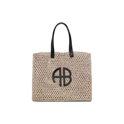 Anine Bing Linen Bag Large Women's Beige