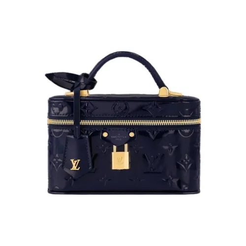 LOUIS VUITTON Vanity Лакированная поверхность Коровья кожа Dressing Сумка Сумка через плечо Сумка Женская