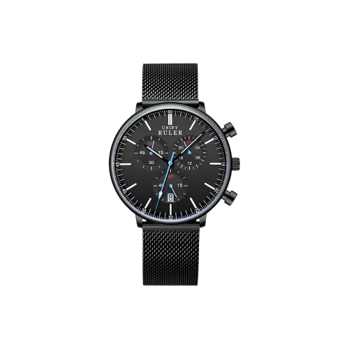 Respect The Time Кварцевый механизм Часы Мужские Черный циферблат