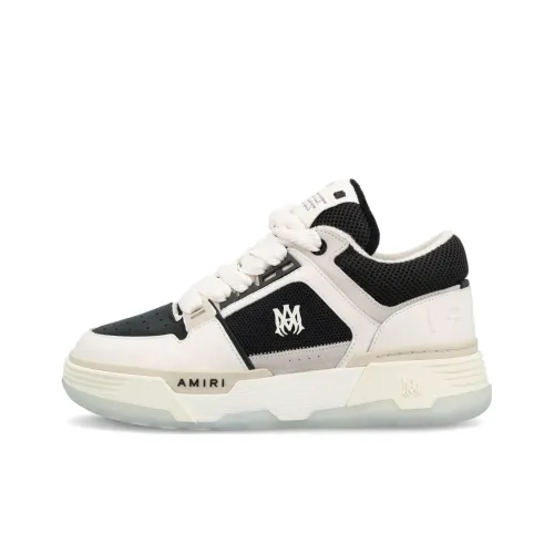 AMIRI MA 1 Кэжуал Низкий Топ Белый Черный Мужской