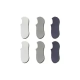 2 Белых + 2 Светло-серых + 2 Голубо-серых [6 пар]