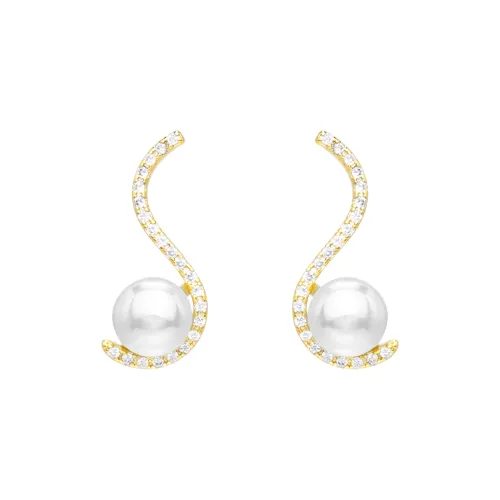 Anxious Серебро S925 Серьги-гвоздики Женские