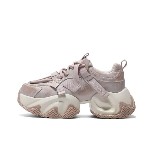 BELLE Slip-resistant Abrasion-resistant Low Top Cushioned Sneakers Women's