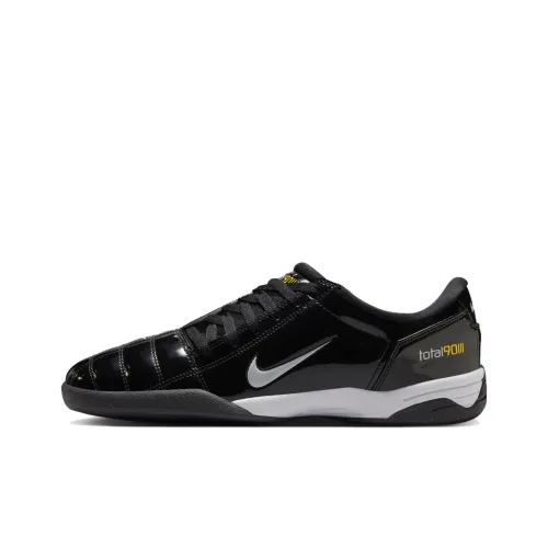 Nike Total 90 IIl IC IN Для помещений Противоскользящие Устойчивые к истиранию Футбольные бутсы Мужские Черные