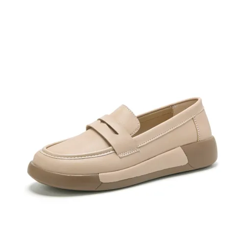 Reivanti Лоферы 3 см Женские Камео Коричневый