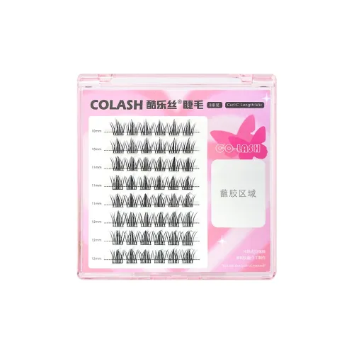 KULESI Кролик Стиль Big Eye Лашей Искусственные Eyelashes Одиночный Cluster Натуральный Увеличивающий Стиль 8 Рядов из 48 Clusters
