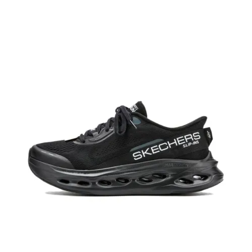 Skechers Slip Ins Легкий Низкий Топ Повседневный Тренировки Городской Коммутер Беговые кроссовки Мужской Черный