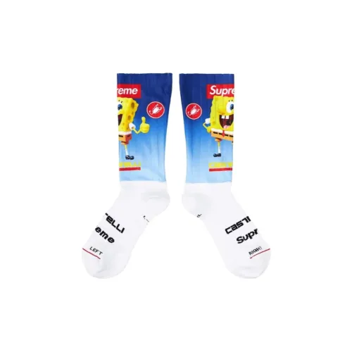 Supreme Sponge Baby Collaboration Велосипедные носки Унисекс
