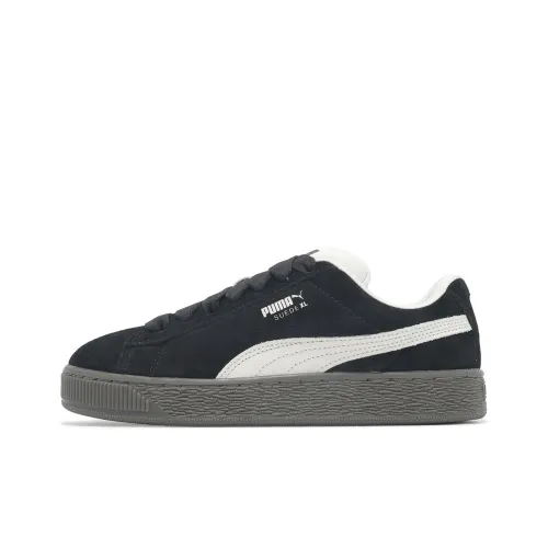 PUMA Suede XL Скейтборд Кроссовки Низкие Черный/Белый Женские