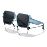Matte Blue Frame с Polarized Gray Lenses [511-C5]  
Матовый синий каркас с поляризованными серыми линзами [511-C5]