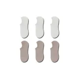 3 Белых + 3 Хаки [6 пар]