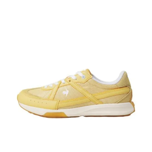 Le Coq Sportif Повседневный Низкий Топ Желтый Унисекс