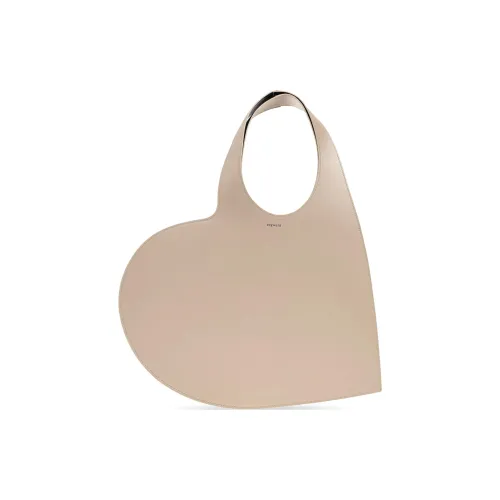 COPERNI Телячья кожа Сердце-образная сумка через плечо женская бежевая
