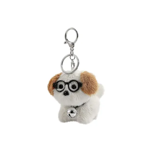 A Little Tide To Play Колокольчик Стекло Щенок Кукла Плюшевая Подвеска 12 см Рекомендуемая Высота