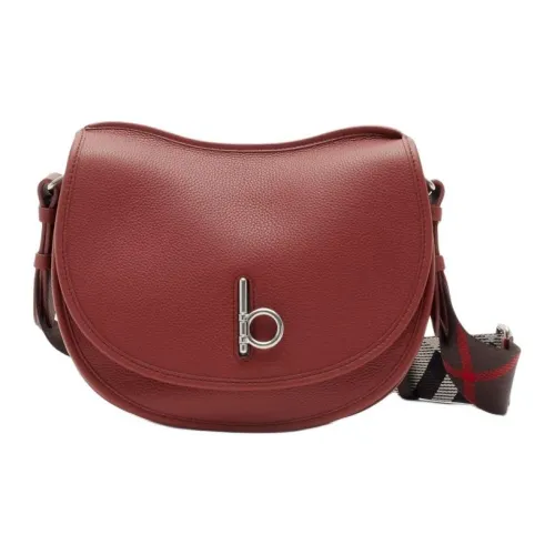 Burberry Сумка через плечо из коровьей кожи маленькая мужская коричневая